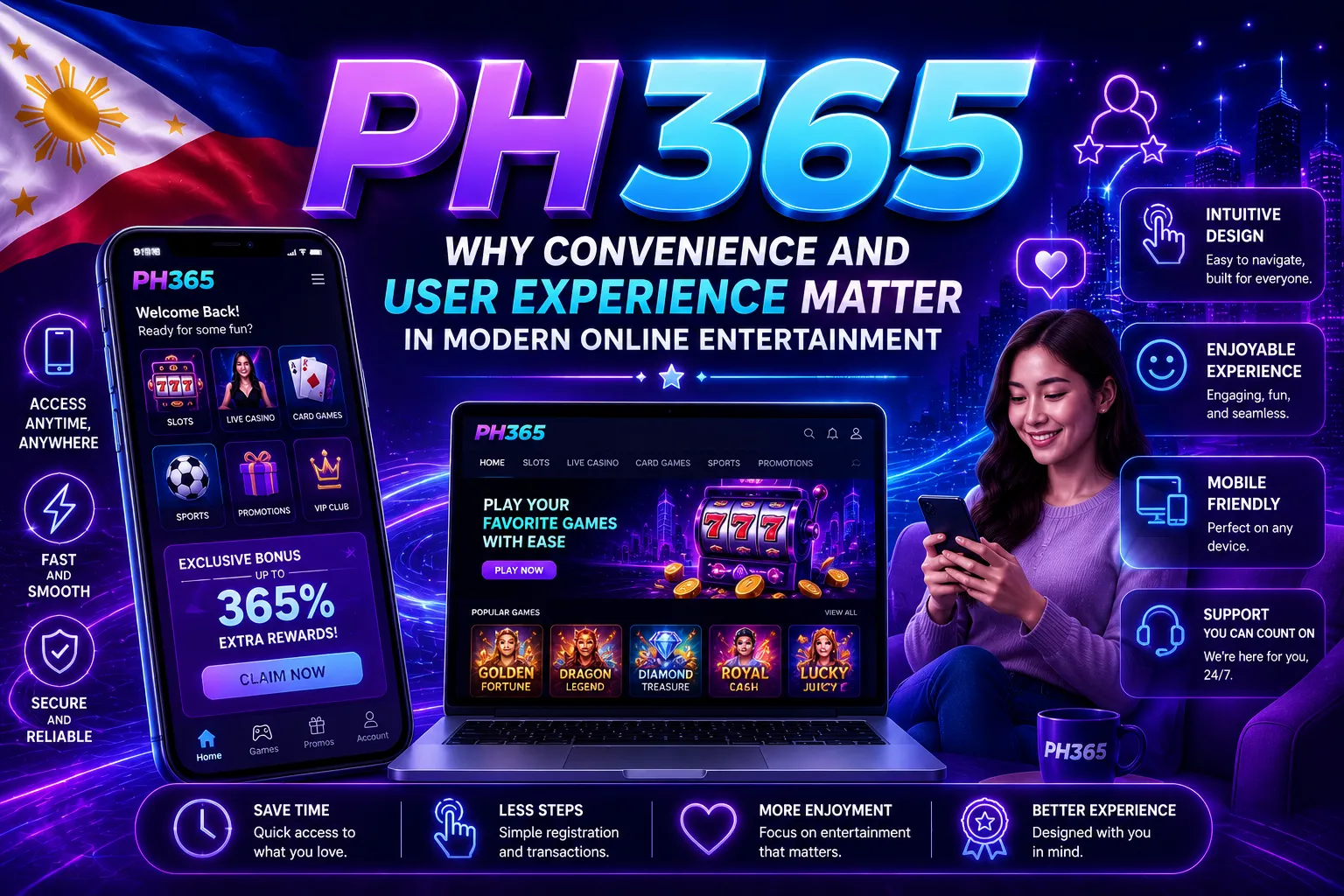 PH365 your ultimate entertainment experience