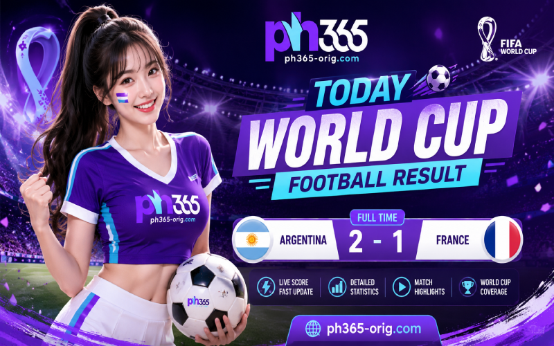 today world cup football result